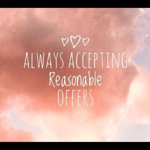 Make a reasonable offer :)